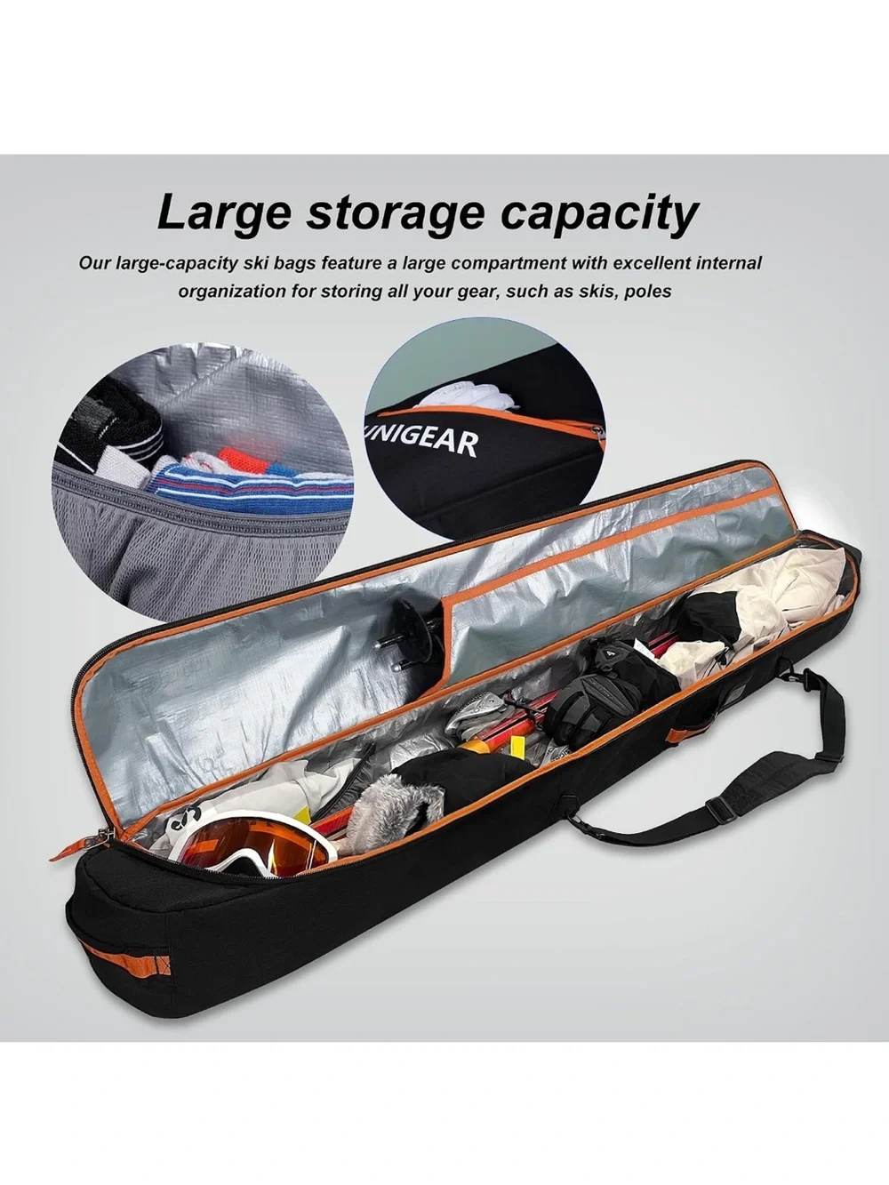 Unigear Ski Travel Bag